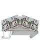 8WH2504-0AG00 SIEMENS FEED-THROUGH TERMINAL WITH SPRING CONNECTION, COMPACT DESIGN, 4 CONNECT. POINTS SECTIO..