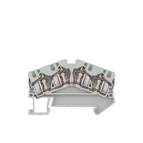 8WH2504-0AG00 SIEMENS FEED-THROUGH TERMINAL WITH SPRING CONNECTION, COMPACT DESIGN, 4 CONNECT. POINTS SECTIO..