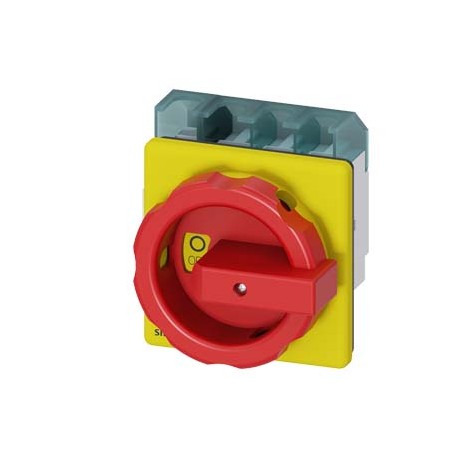 3LD2504-1TL53 SIEMENS SENTRON, sezionatore sottocarico 3LD, interruttore di arresto di emergenza, 4- poli, I..