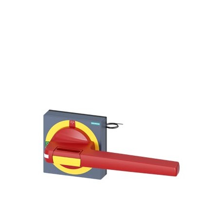 8UD1861-4CD05 SIEMENS Organe de commande avec plastron Coupure d'urgence avec éclairage Taille 100 x 100, po..