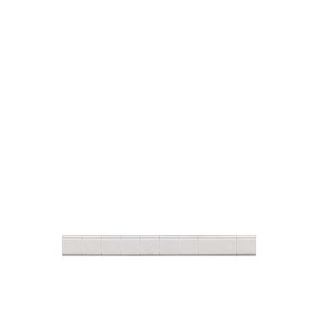 8WH8111-3AA05 SIEMENS Labeling plate, flat, horizontal und vertical, Terminal width: 6.2 mm, H: 6.4 mm, white
