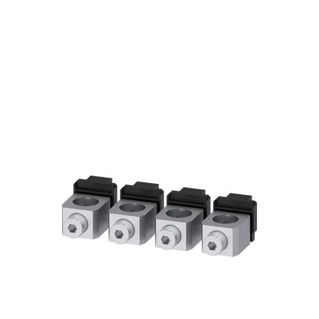 3VA9384-0JB13 SIEMENS morsetto di collegamento per conduttore tondo 4 pezzi Accessori per: 3VA1 400/630 3VA2..