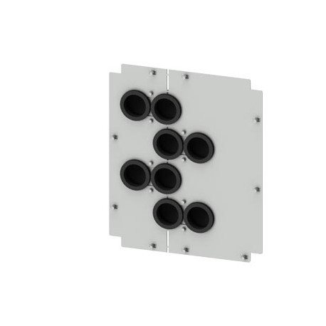8PQ5000-3BA76 SIEMENS SIVACON S4, copertura collegamento lato posteriore 3VL5 (630A), a 4 poli, modulo estra..