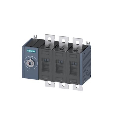 3KD4230-0PE10-0 SIEMENS sezionatore sottocarico 400A, grand. costr. 3, a 3 poli comando frontale a sinistra ..