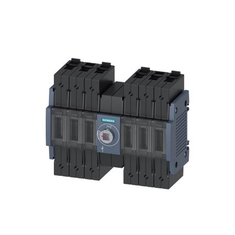 3KD2660-2ME20-0 SIEMENS sezionatore sottocarico 63A, grand. costr. 1, a 6 poli DC comando frontale al centro..