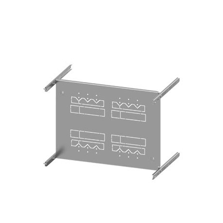 8PQ6000-2BA88 SIEMENS SIVACON S4 Montageplatte 3VL4 bis 400A 3/4-polig, fest Steck Einschub H: 400mm B: 600mm