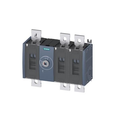 3KD4430-0QE20-0 SIEMENS interrupteur-sectionneur 500A, Taille 4, 3 pôles Entraînement à l'avant au centre ap..