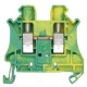 8WH1000-0CJ07 SIEMENS morsetto, attacco a vite, morsetto PE/PEN, 10mm², giallo-verde