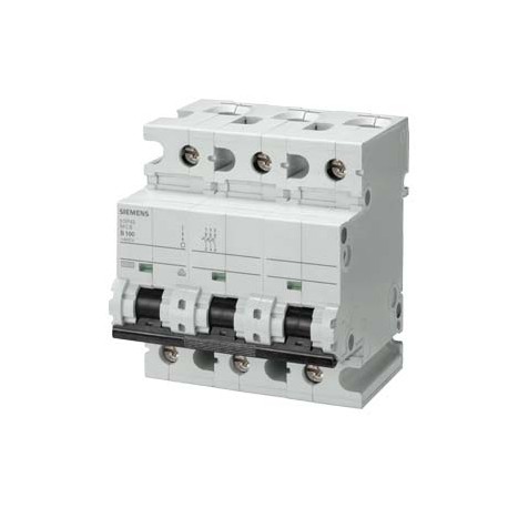 5SP4380-6 SIEMENS Interruttore magnetotermico 400V 10 kA, a 3 poli, B, 80A, P 70mm
