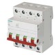 5TL1691-1 SIEMENS interruttore OFF 100A a 3 poli+N, con maniglia rossa