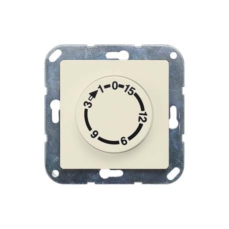 5TT1012 SIEMENS DELTA i-system, blanco eléctrico programador horario, 16A 250V, 2 polos con placa de cubiert..