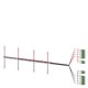 3KC9831-4 SIEMENS Accessory for 3KC8 Power supply cable for connection at the top 4-pole for 800-1000 A cont..