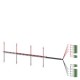 3KC9831-7 SIEMENS Accessory for 3KC8 Power supply cable for connection at the top 4-pole for 2000-3200 A con..