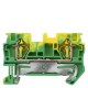 8WH2000-0CG07 SIEMENS PE terminals with spring-loaded connection, Cross-section: 0.5-4 mm2, Width: 6.2mm, Co..