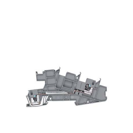 8WH6001-4QF00 SIEMENS morsetto, con attacco ad innesto iPo, morsetto per installazione, L, 2,5mm², grigio