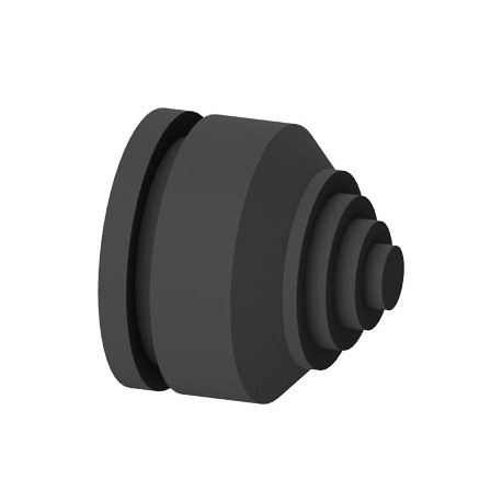 8PQ9400-0BA33 SIEMENS SIVACON S4 cable entry, cab.dia 14-38mm,inst.dia. 46mm, 1 pack 6 units