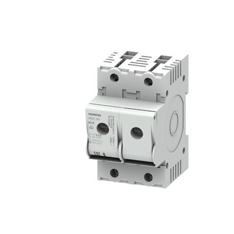 5SG7123 SIEMENS MINIZED, Switch disconnector with Fuse, D02, 2-pole, In: 63 A, Un AC: 400 V
