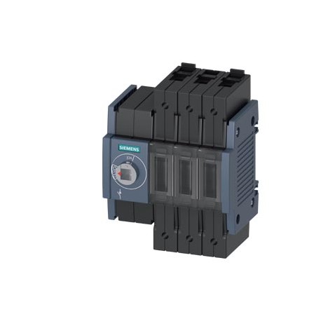 3KD2630-2ME10-0 SIEMENS Interrupteur-sectionneur 63A, Taille 1, 3 pôles Entraînement à l'avant à gauche appa..
