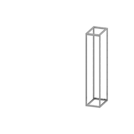 8PQ1204-6BA01 SIEMENS SIVACON S4, frame, H: 2000 mm, W: 400 mm, D: 600 mm,