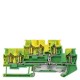8WH2023-0CF07 SIEMENS Two-tier PE terminal with spring-loaded connection, 3 connection points, Cross-section..