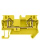 8WH2000-0AG06 SIEMENS morsetto, morsetti a molla, morsetto passante, 4mm², gialla