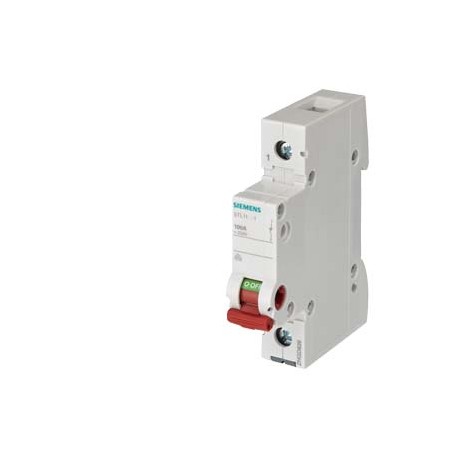 5TL1191-1 SIEMENS interruttore OFF 100A a 1 polo, con maniglia rossa