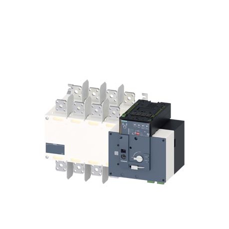 3KC8448-0FA22-0GA3 SIEMENS SENTRON, ATE, commutatore di rete 3KC, automatico, ATSE, 4- poli, Iu: 800 A, Ue A..