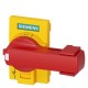 3KD9101-8 SIEMENS accessori per 3KD grand. costr. 1 azionamento diretto, rosso/giallo esecuzione piatta lucc..