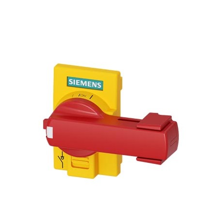 3KD9101-8 SIEMENS Accessoires pour 3KD taille 1 entraînement direct, rouge/jaune version plate verrouillable..