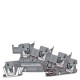 8WH6001-4HF00 SIEMENS morsetto, con attacco ad innesto iPo, morsetto per installazione, PE/L/L, 2,5mm², grig..
