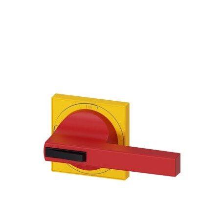 3KD9415-4 SIEMENS Accessoires pour 3KD taille 4 commande rotative débrayable de porte Poignée, jaune/rouge s..