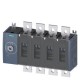 3KD4640-0QE10-0 SIEMENS sezionatore sottocarico 630 A, grand. costr. 4, a 4 poli comando frontale a sinistra..