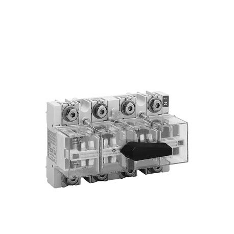 5TE1630 SIEMENS seccionador, T92 690V 160 A, 3 polos+NF transparente T