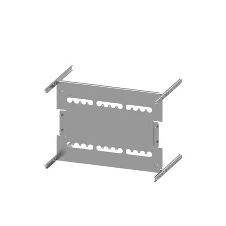 8PQ6000-8BA38 SIEMENS SIVACON S4, piastra di montaggio 3VA20 (100A), a 3 poli, zoccolo da innesto, struttura..