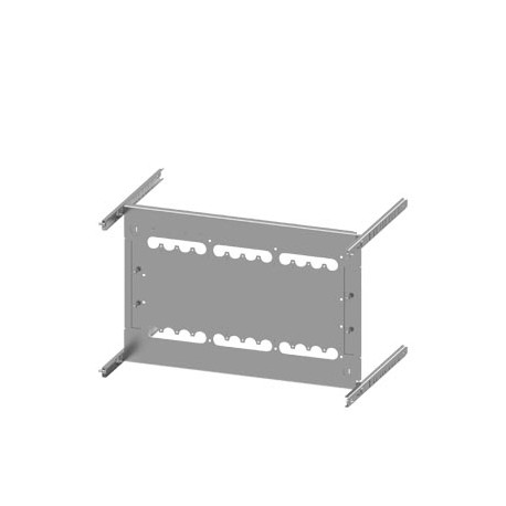 8PQ6000-8BA36 SIEMENS SIVACON S4, piastra di montaggio 3VA12 (250A), a 3 poli, zoccolo da innesto, struttura..
