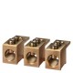 5TE9003 SIEMENS borne à cage 3 pôles pour sectionneur 160/200A (1 jeu 3 pièces)