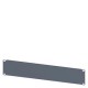 8MF1000-2AB02 SIEMENS SIVACON, copertura, per telaio 19", 2UA, RAL7035