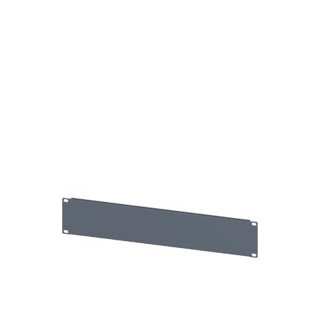 8MF1000-2AB02 SIEMENS SIVACON, copertura, per telaio 19", 2UA, RAL7035