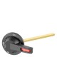 5TE9010 SIEMENS commande rotative 200mm noir
