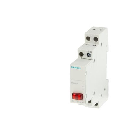 5TE5804 SIEMENS indicatore luminoso 1x LED, 230 V rosso per cavo di alimentazione lungo
