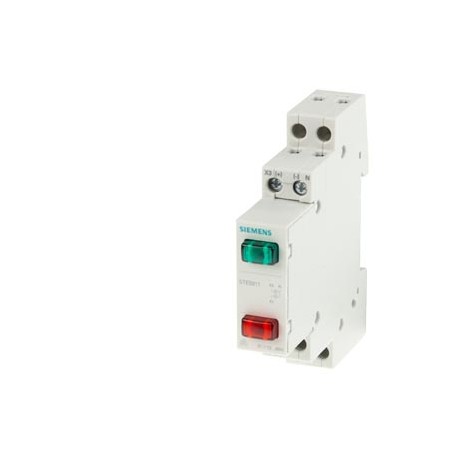 5TE5801 SIEMENS Leuchtmelder 2x LED, 230V rot grün