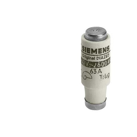 5SD8004 SIEMENS DIAZED fuse link 690 V for cable and line protection Operating class gG Size DIII, E33, 4 A