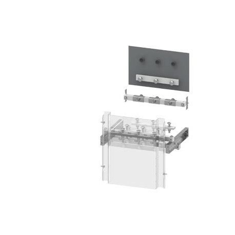 8PQ6000-5BA80 SIEMENS SIVACON S4 raccordement par câble 3WA taille I, 3/4 pôles, débrochable, l : 400 mm