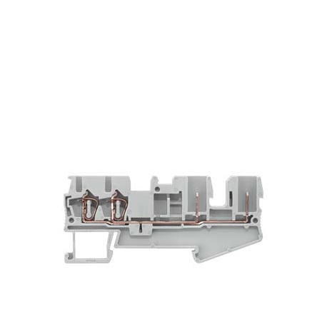 8WH5104-2MF00 SIEMENS Hybrid through-type terminal, 4 connection points, plug-in and spring-loaded connectio..