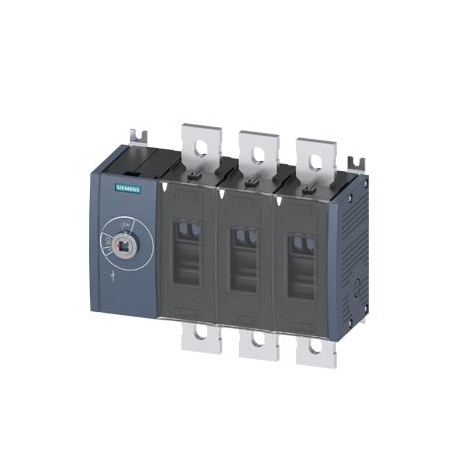 3KD4430-0QE10-0 SIEMENS sezionatore sottocarico 500A, grand. costr. 4, a 3 poli comando frontale a sinistra ..