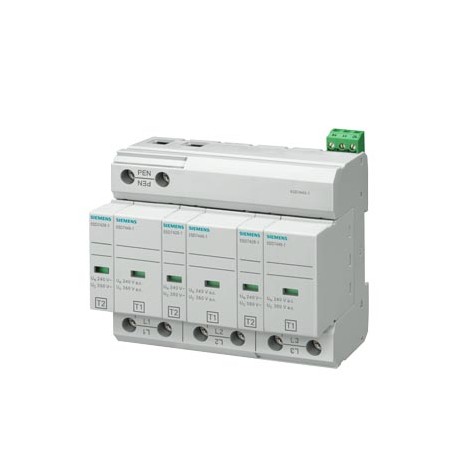 5SD7443-1 SIEMENS Protection combinée contre les surtensions type 1+2 classe d'exigence B+C, UC 350V blocs d..