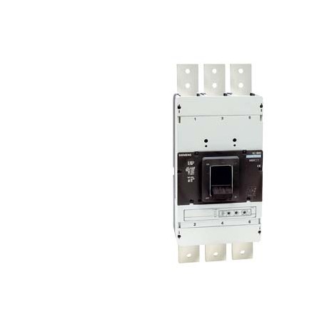 3VL8716-3DE30-0AA0 SIEMENS Interruptor automático VL1600L capacidad de maniobra muy alta Icu 100kA, 415V AC ..