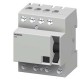 5SM3746-4 SIEMENS DIFF. 4P 63A 0,5A TIPO BK 4UM