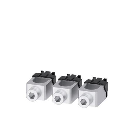 3VA9253-0JB12 SIEMENS morsetto di collegamento per conduttore tondo 3 pezzi Accessori per: 3VA1 250