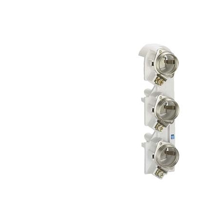 5SF6015 SIEMENS base SR60 DIAZED DII a 3 poli AC DC 500V per vite calibrata per spessore sbarre 5/10mm con f..